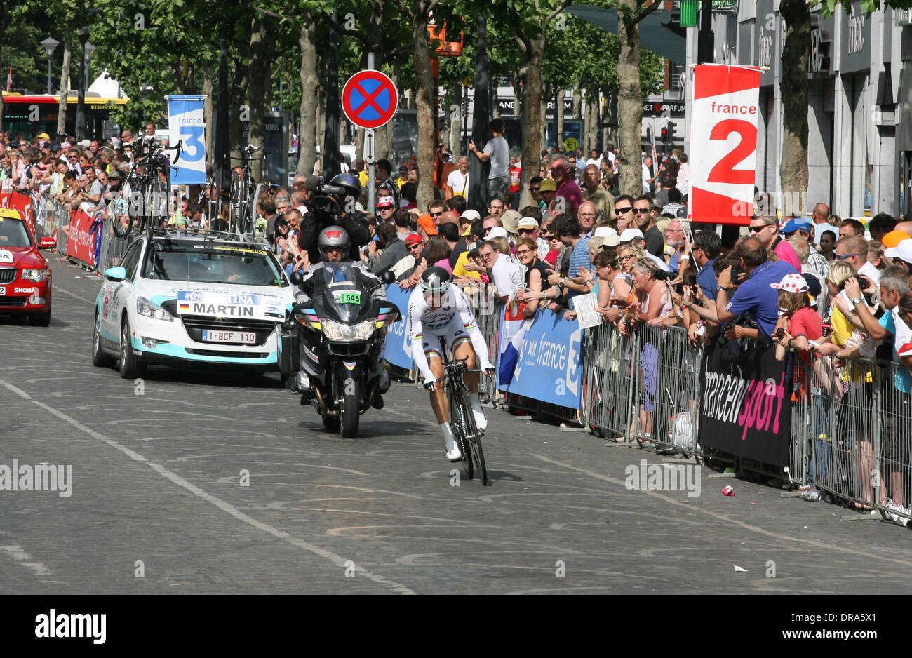 Tony Martin Tour de France 2012 Liège, France - 30.06.12 Banque D'Images