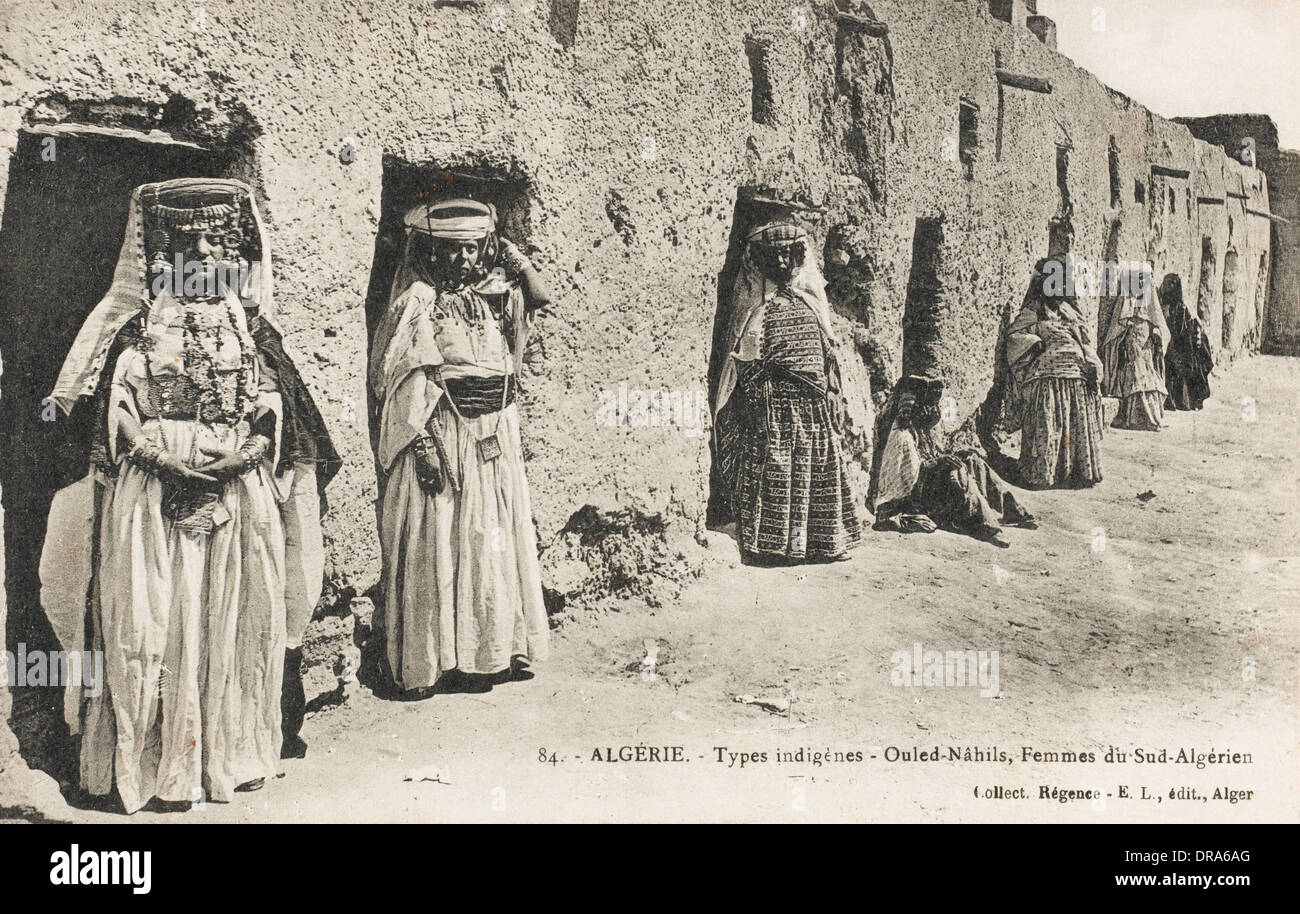 Ouled Nail - Le Sud de l'Algérie Photo Stock - Alamy