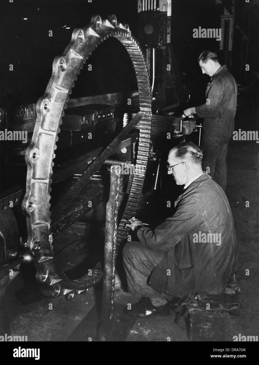 La DEUXIÈME GUERRE MONDIALE, l'usine de munitions Banque D'Images