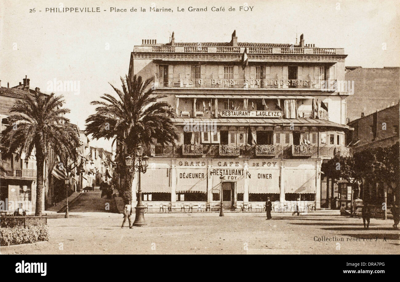Skikda (Philippeville), l'Algérie Banque D'Images