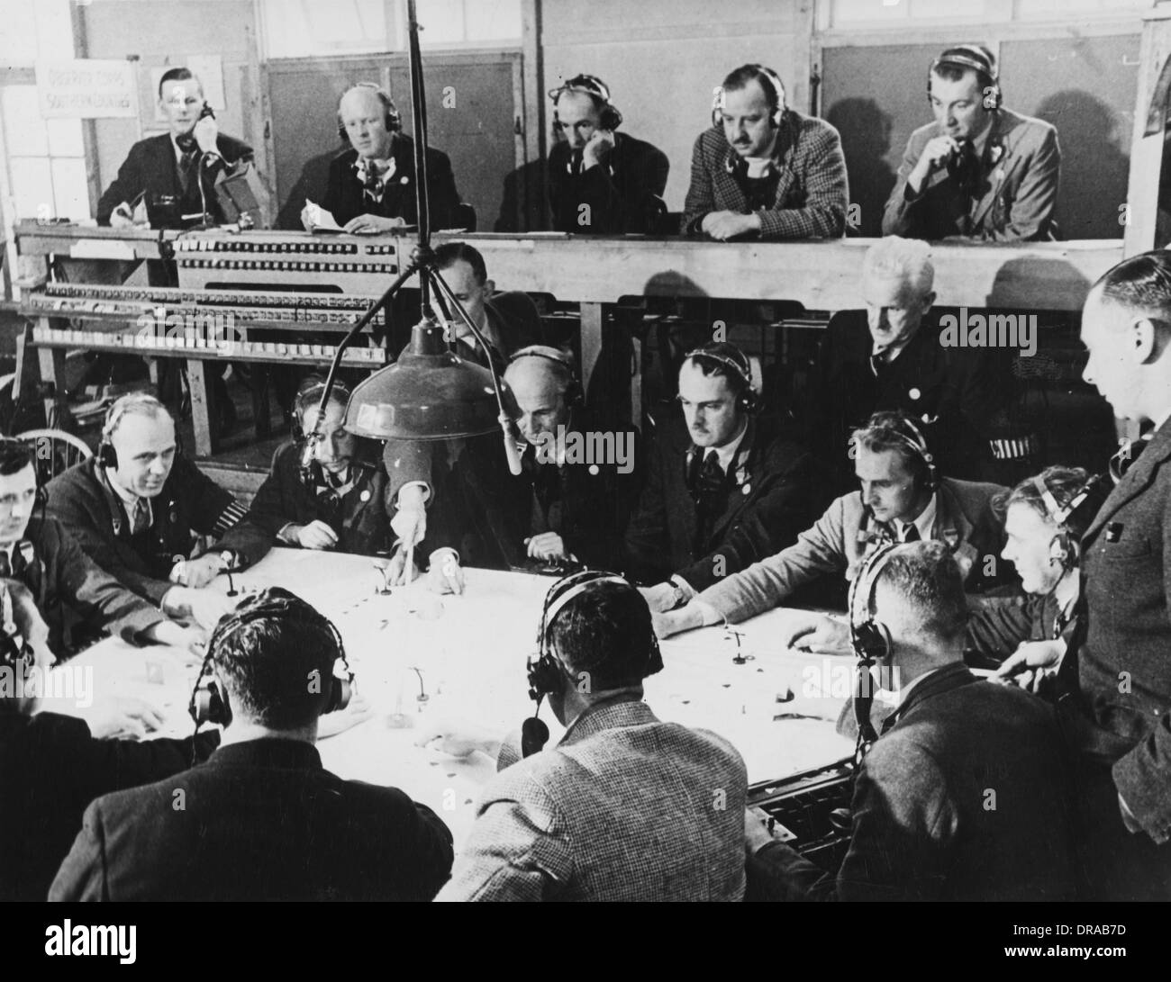 Centre Corps des observateurs, la seconde guerre mondiale Banque D'Images Centre Corps des observateurs, la seconde guerre mondiale Banque D'Images
