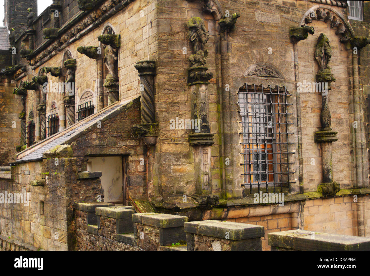 Close up of château de Stirling en Ecosse Banque D'Images