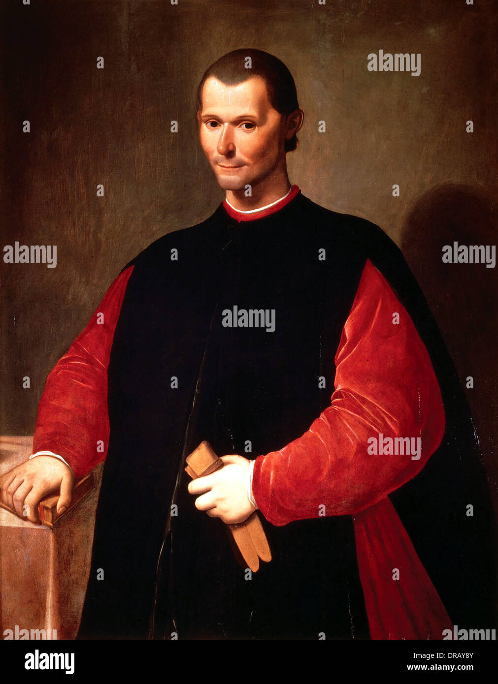 Niccolò Machiavelli, Niccolò di Bernardo dei Machiavelli, écrivain italien, historien, homme politique et philosophe Banque D'Images