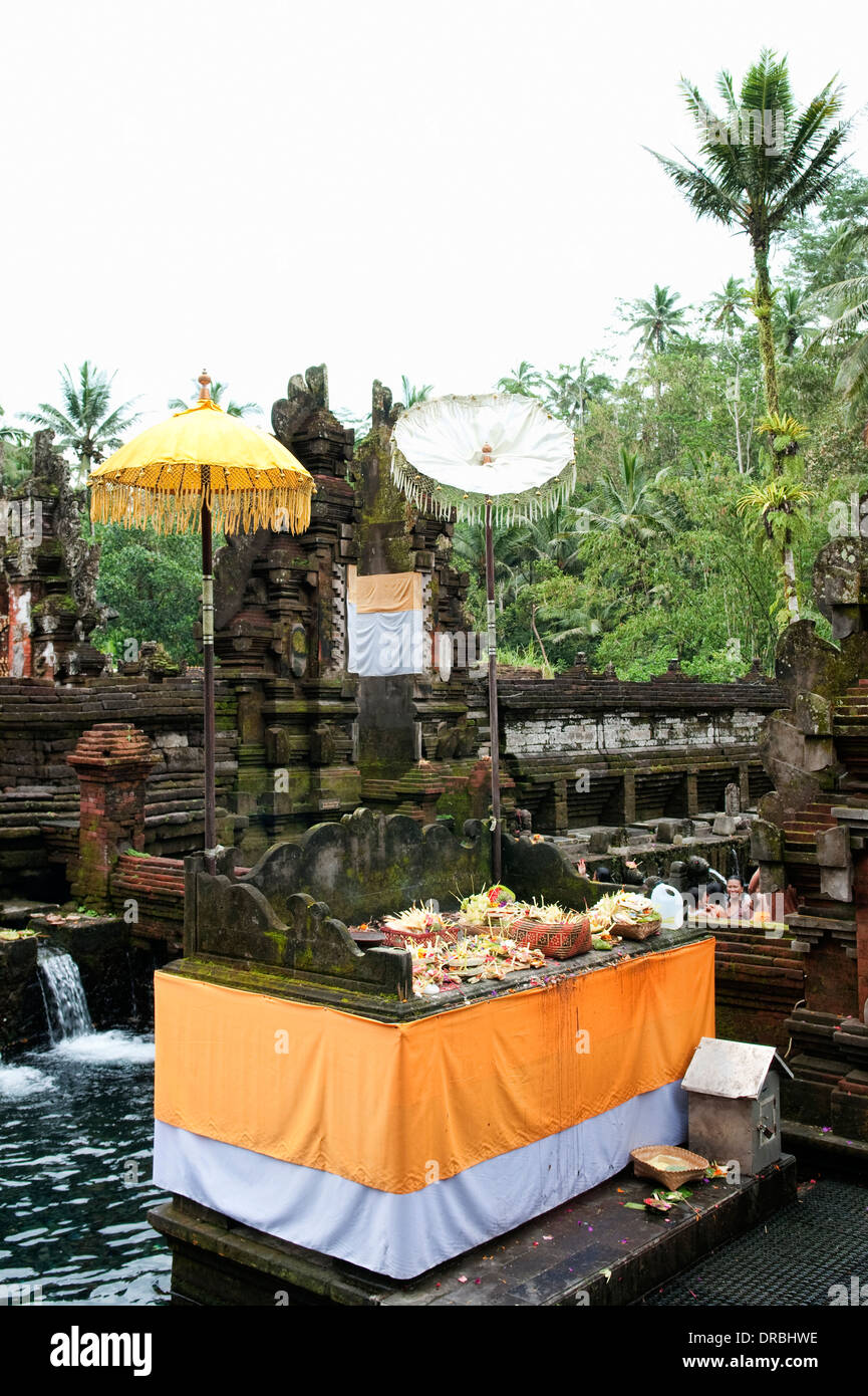 Les offres de l'hindouisme, Bali, Indonésie Banque D'Images