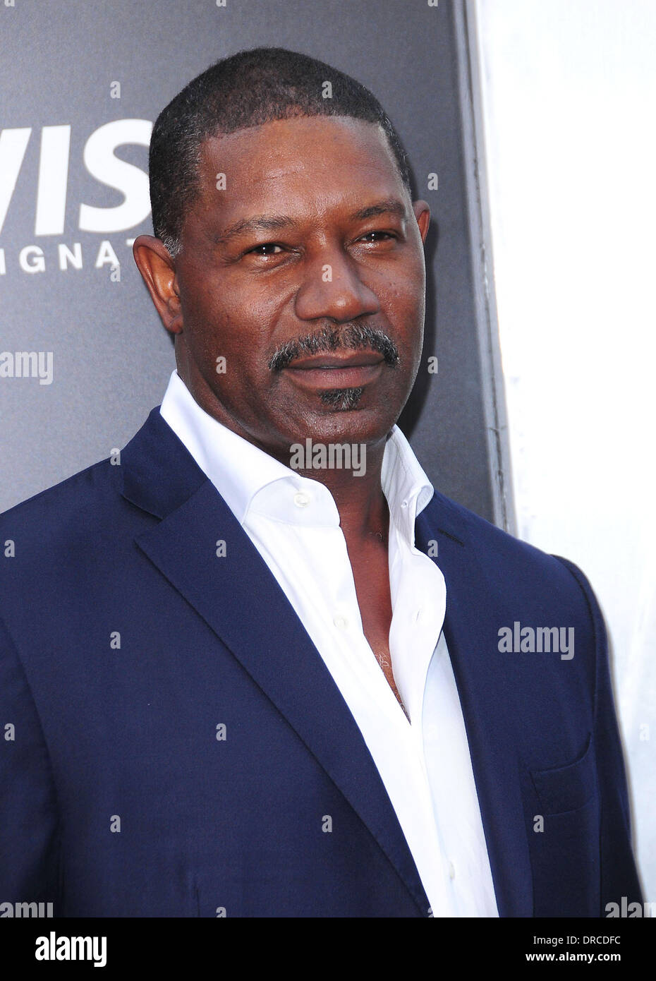 Dennis Haysbert, 'The Dark Knight Rises" Première Mondiale - l'extérieur des arrivées la ville de New York, USA - 17.07.12 Banque D'Images