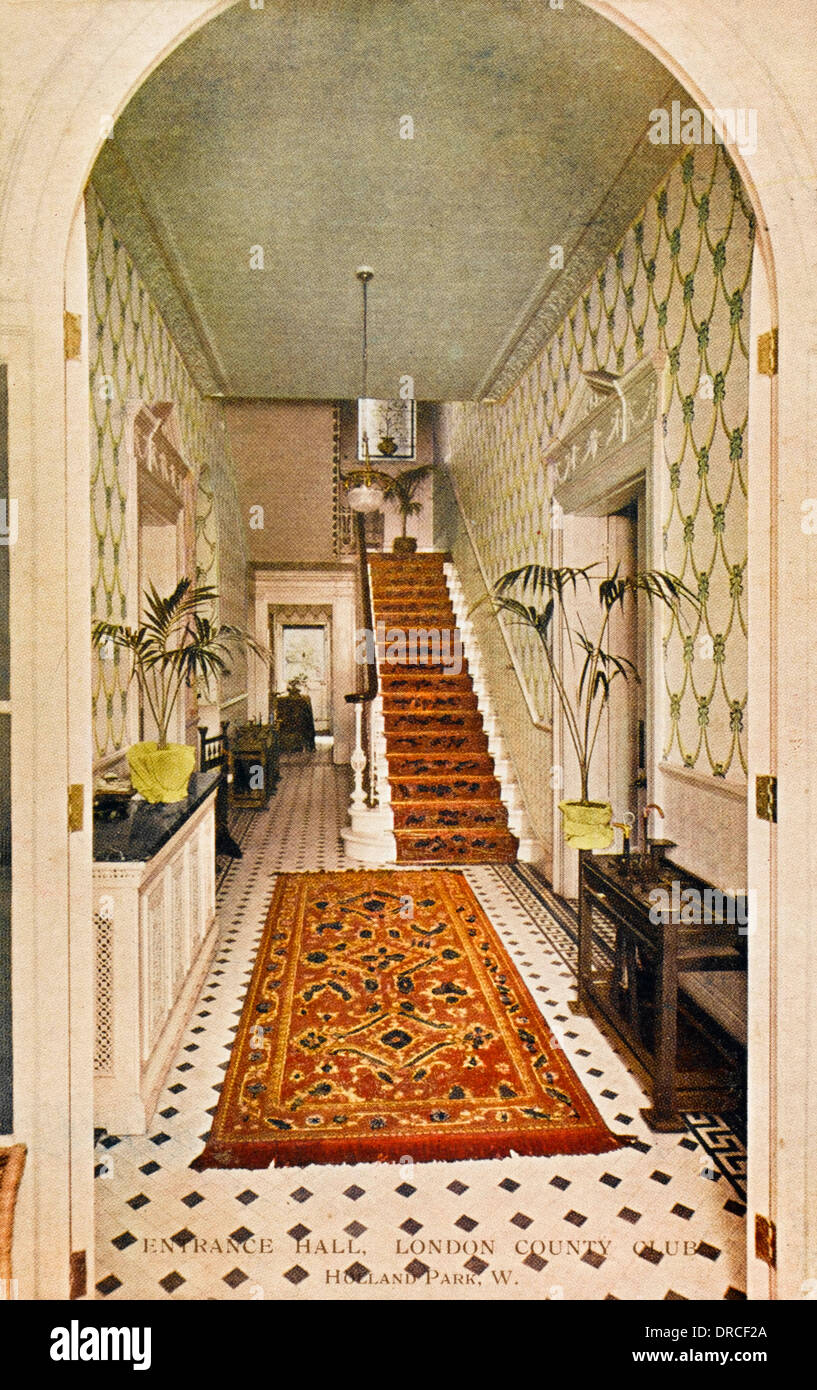 London County Club, Holland Park, Londres Banque D'Images
