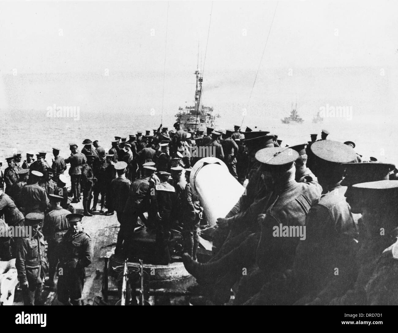 Les troupes australiennes WWI Banque D'Images