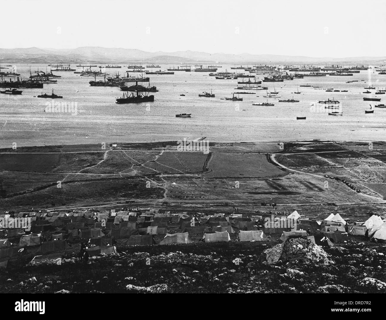 Préparation de la PREMIÈRE GUERRE MONDIALE, Gallipoli Banque D'Images
