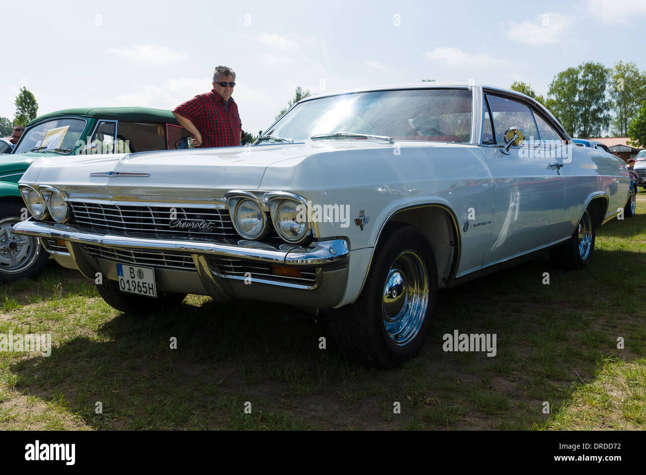 Automobile pleine grandeur Chevrolet Impala Coupé Hardtop Banque D'Images