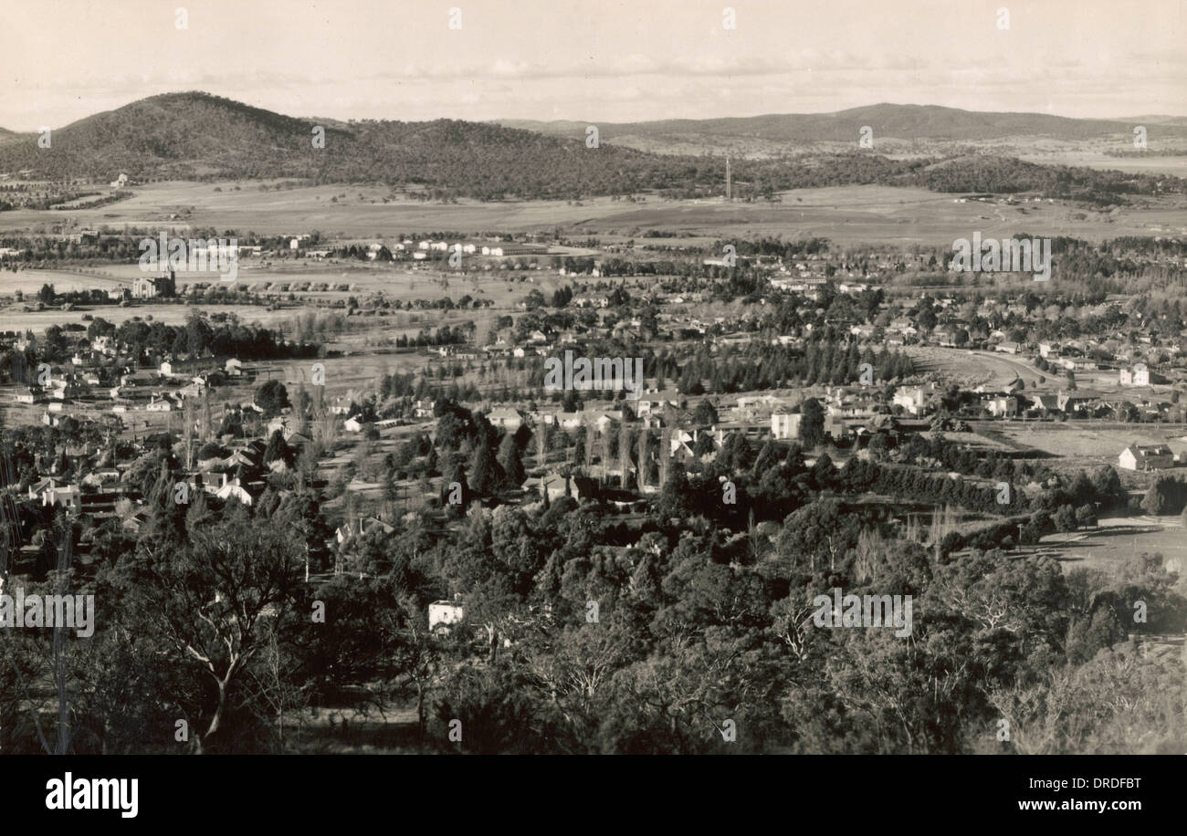 Canberra, années 1930 Banque D'Images