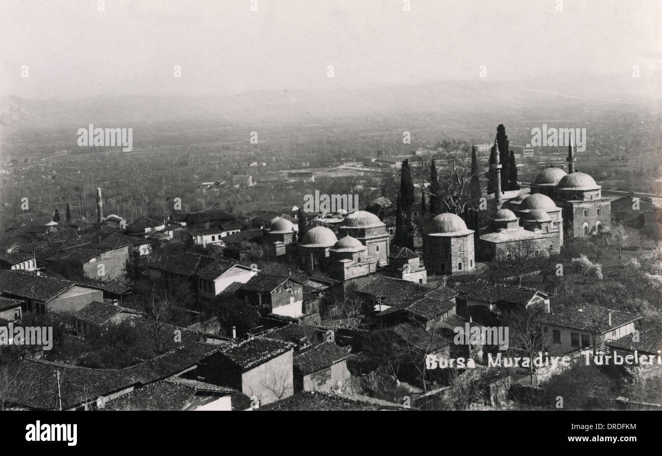 Bursa, Turquie - mausolées des Sultans ottomans Banque D'Images