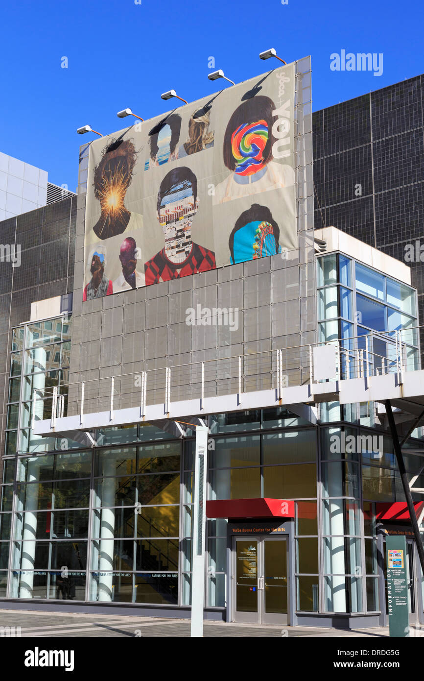 Centre for the Arts à Yerba Buena Gardens, San Francisco,California,USA Banque D'Images