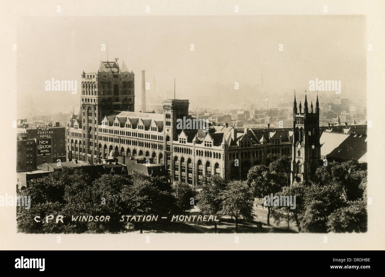 Montréal, Canada - Gare Windsor Banque D'Images