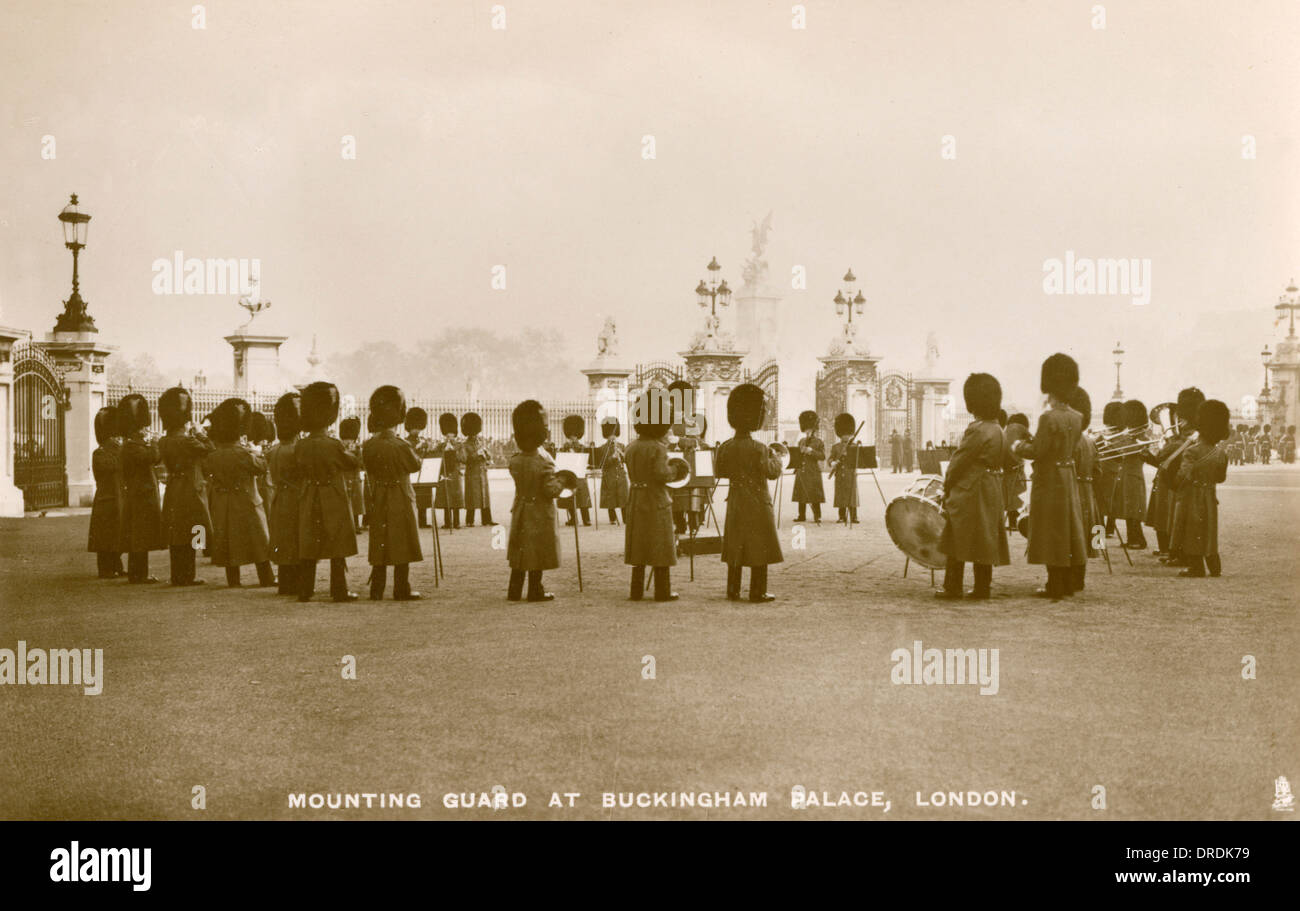 Mountain Garde à Buckingham Palace Banque D'Images