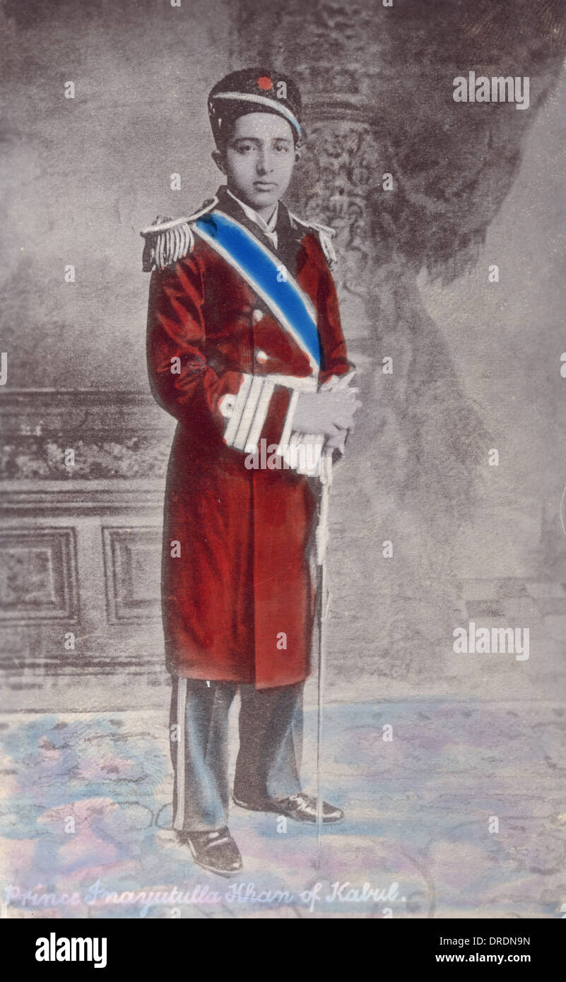 Afghanistan - l'Inayutullah Khan de Kaboul Banque D'Images