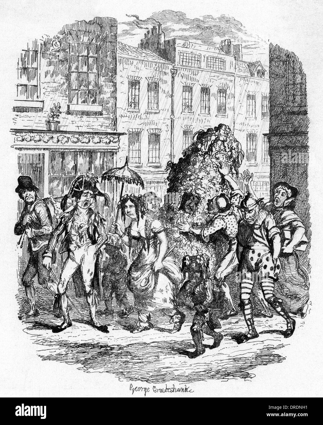 Jack dans le vert pour le premier mai Banque D'Images