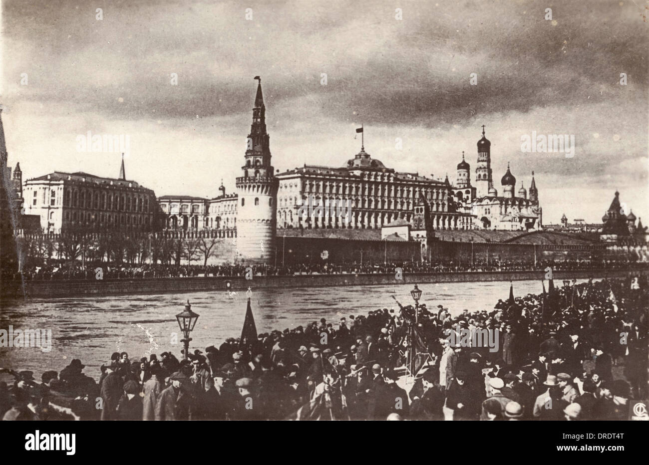 Le Kremlin, Moscou, le 1er mai 1928 Banque D'Images