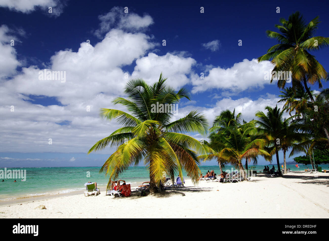 Pigeon Point Heritage Park, Tobago Banque D'Images