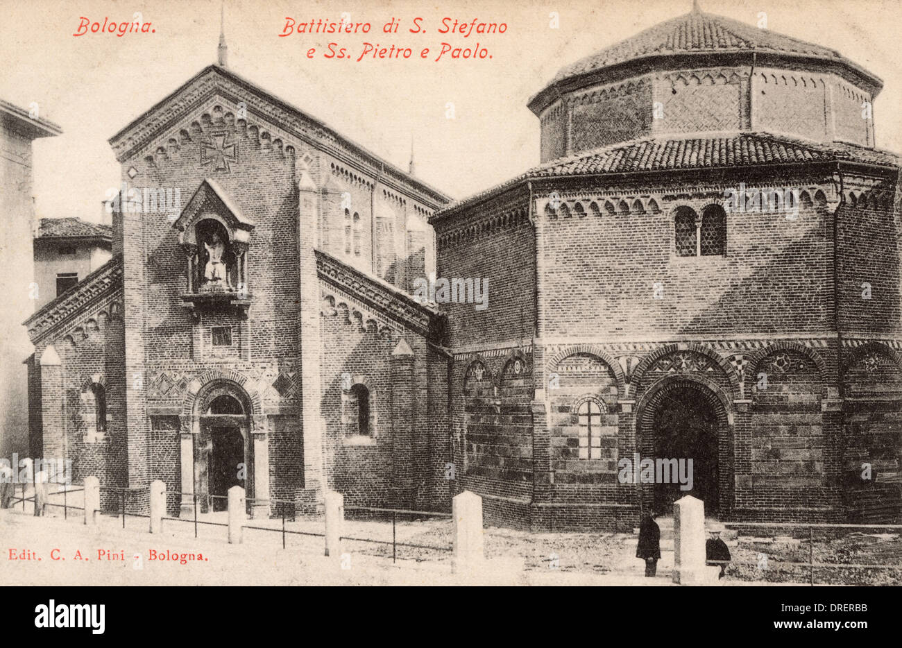 Italie - Bologne - Basilica di San Stefano Banque D'Images