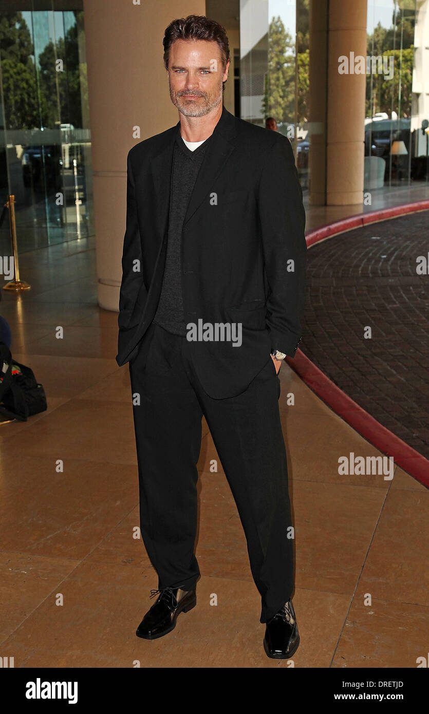 Dylan Neal et Hallmark Hallmark Channel Movie Channel TCA press tour au Beverly Hilton Hotel à Beverly Hills, Californie - 02.08.12 Banque D'Images