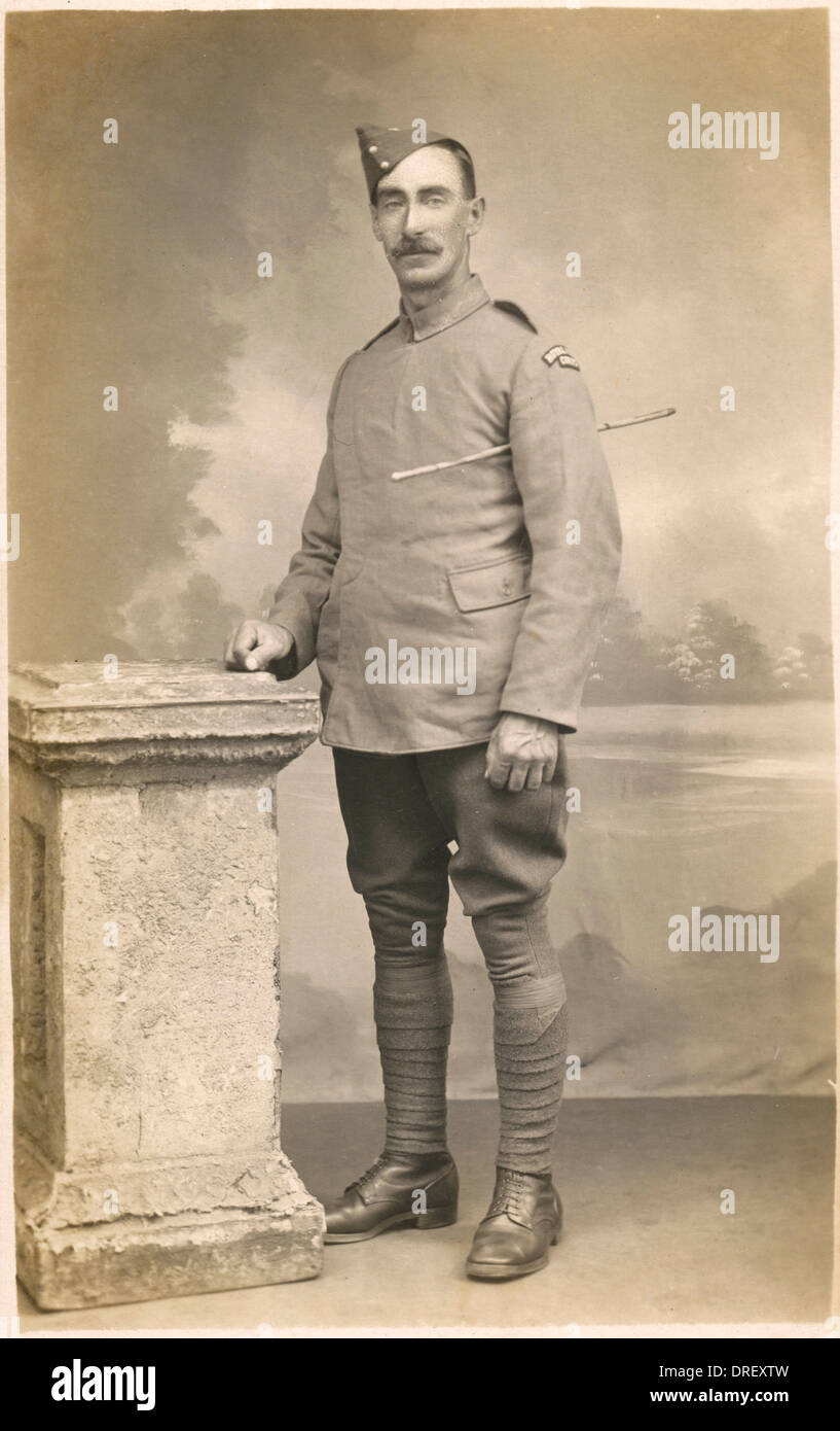 Portrait d'un officier du Corps de l'air royale Banque D'Images