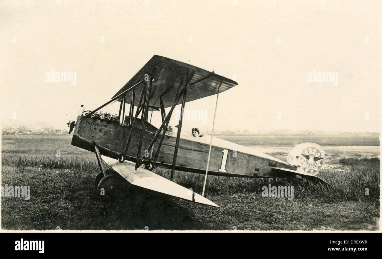 Rosamonde, le premier avion fabriqué en Chine Banque D'Images