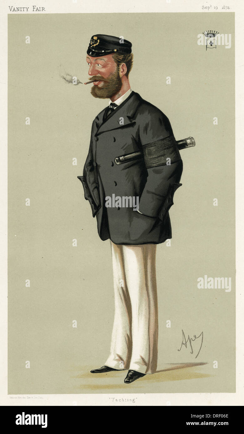Count Edward Batthyany, Vanity Fair, l'Ape Banque D'Images