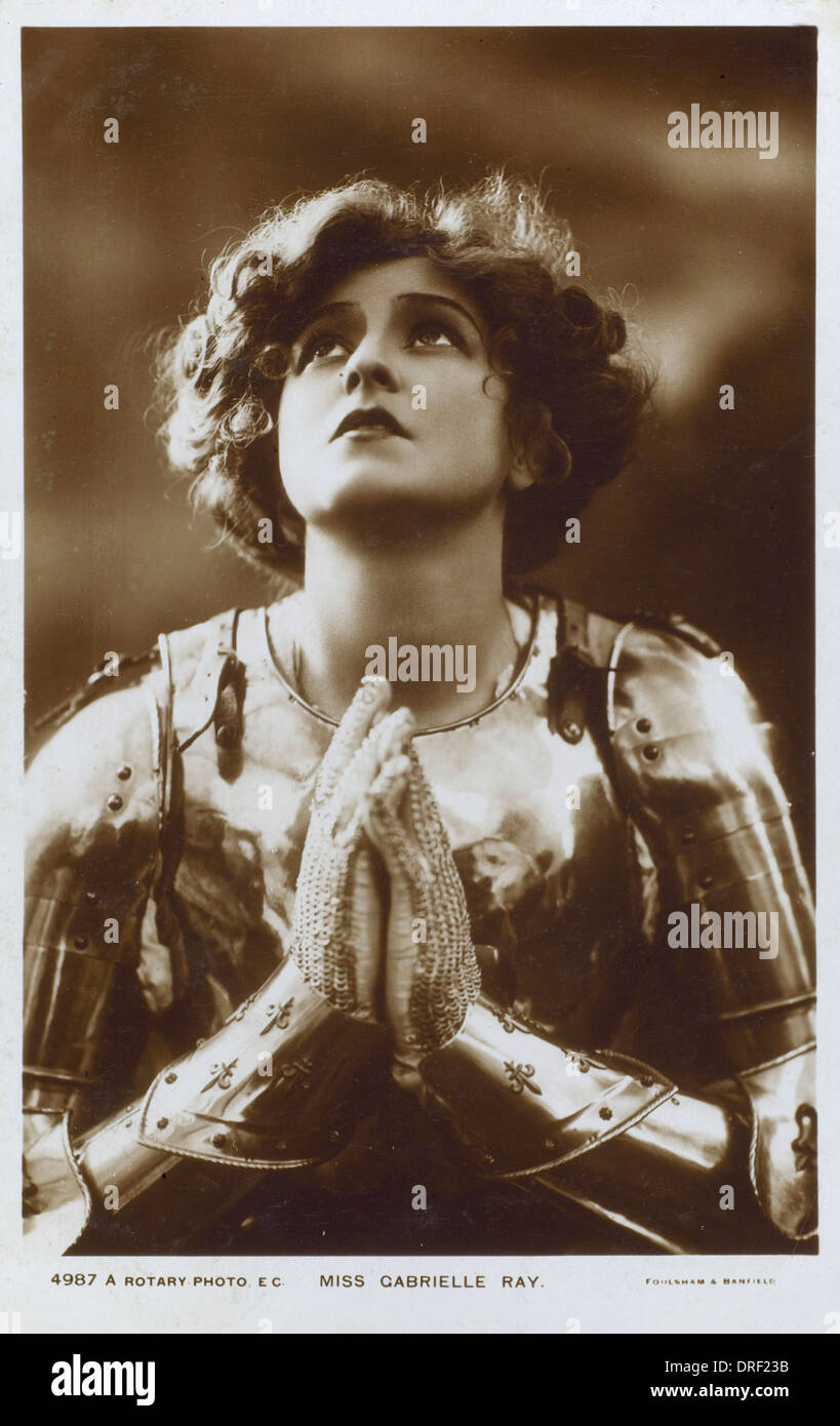 Mlle Gabrielle Ray Banque D'Images