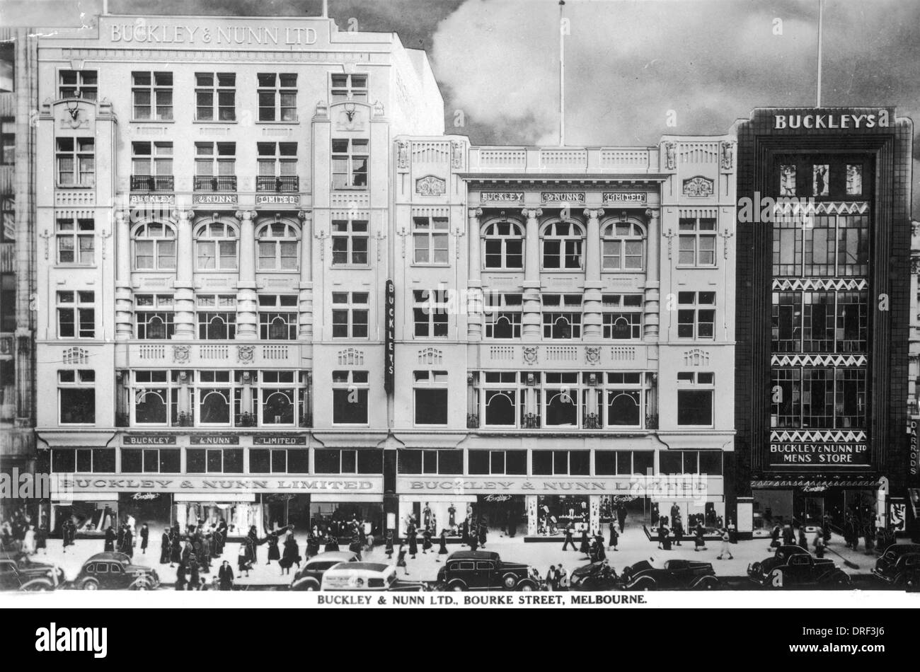 Buckley et Nunn, Melbourne, Victoria, Australie Banque D'Images