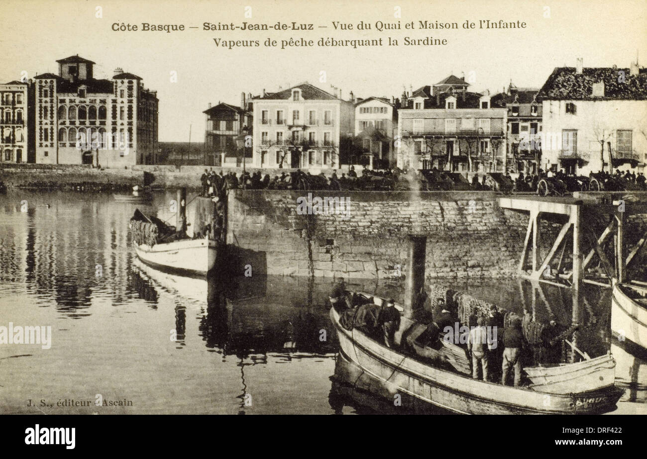 Bateaux - Le Sud de la France à la Sardine Banque D'Images