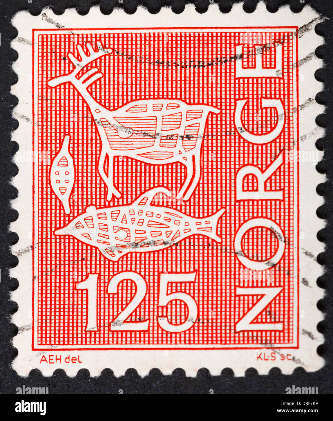 timbre-poste Banque D'Images
