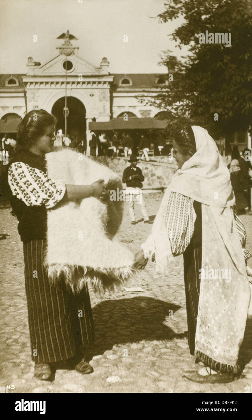 Les femmes roumaines - Sinaia Banque D'Images