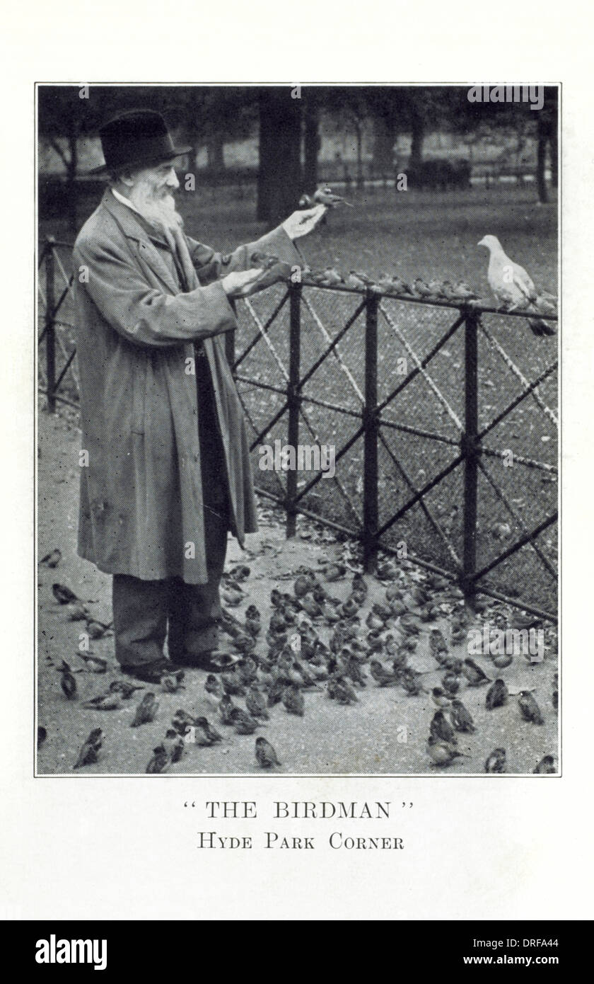 Le Birdman - Hyde Park Corner Banque D'Images