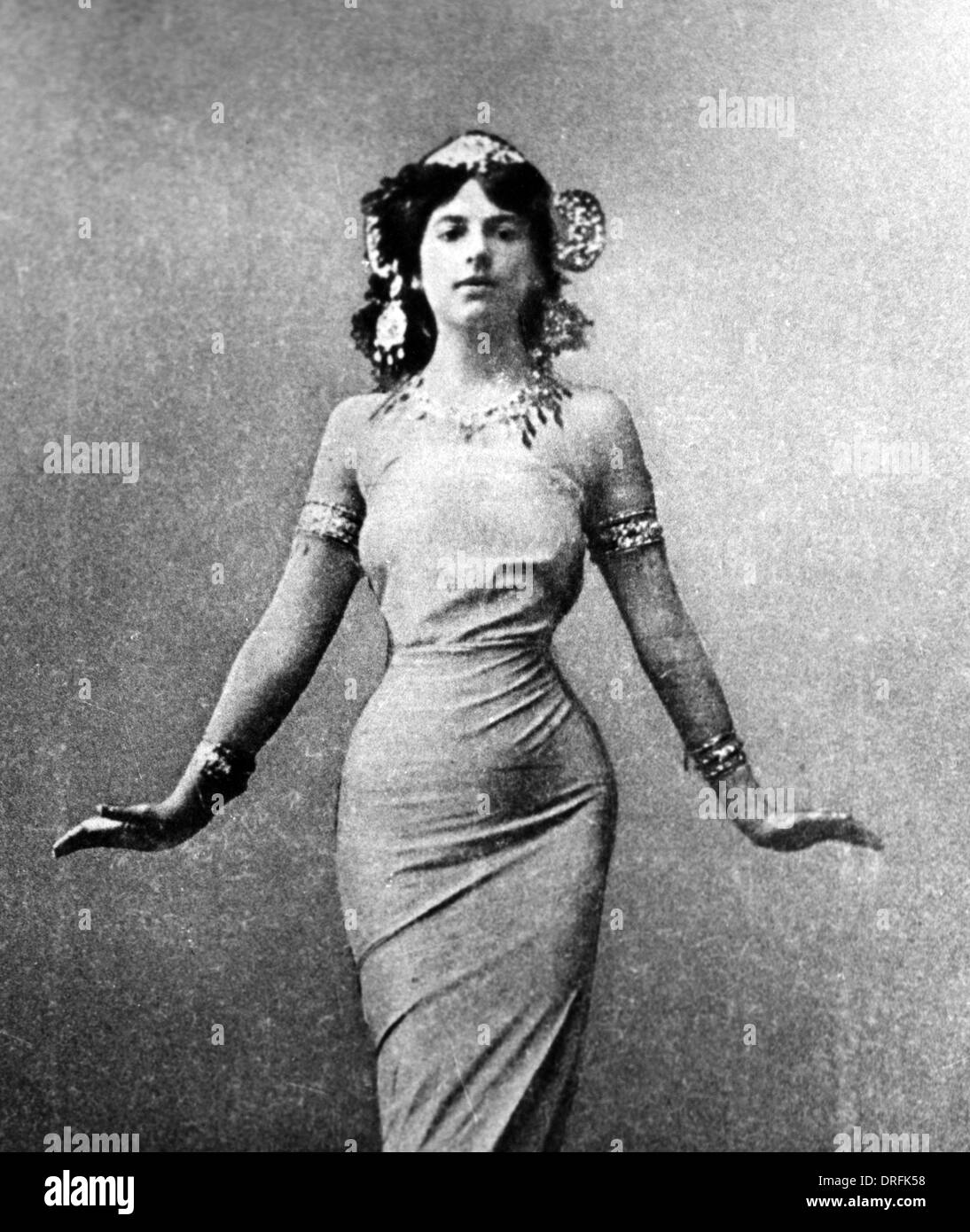 Mata Hari, danseuse, courtisane et espion possible Banque D'Images