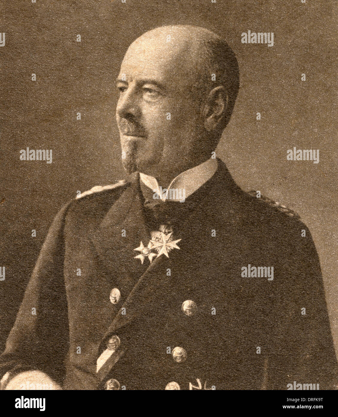 L'amiral Franz von Hipper, Marine impériale allemande Banque D'Images