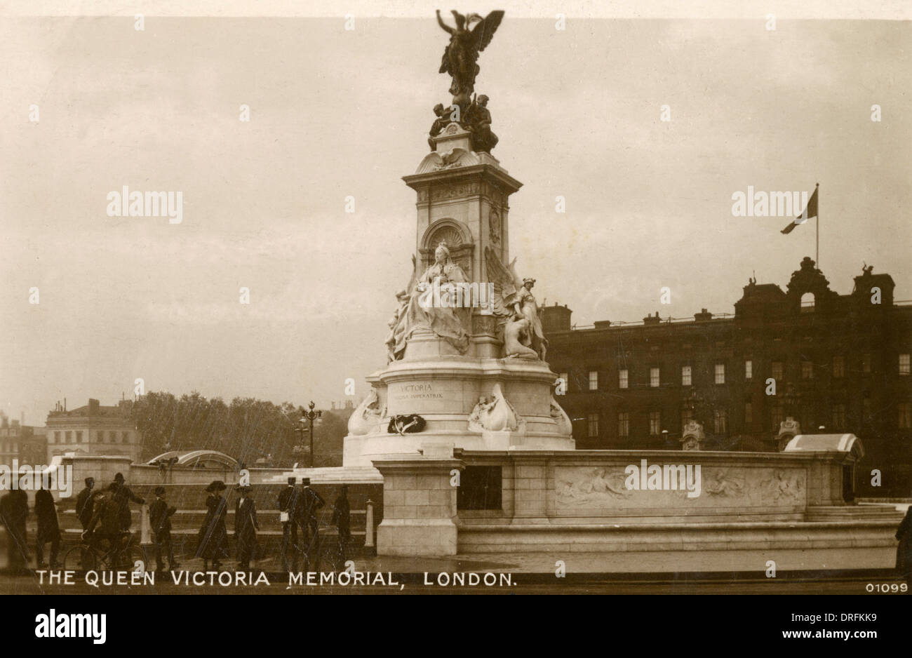 Queen Victoria Memorial, Buckingham Palace, Londres Banque D'Images