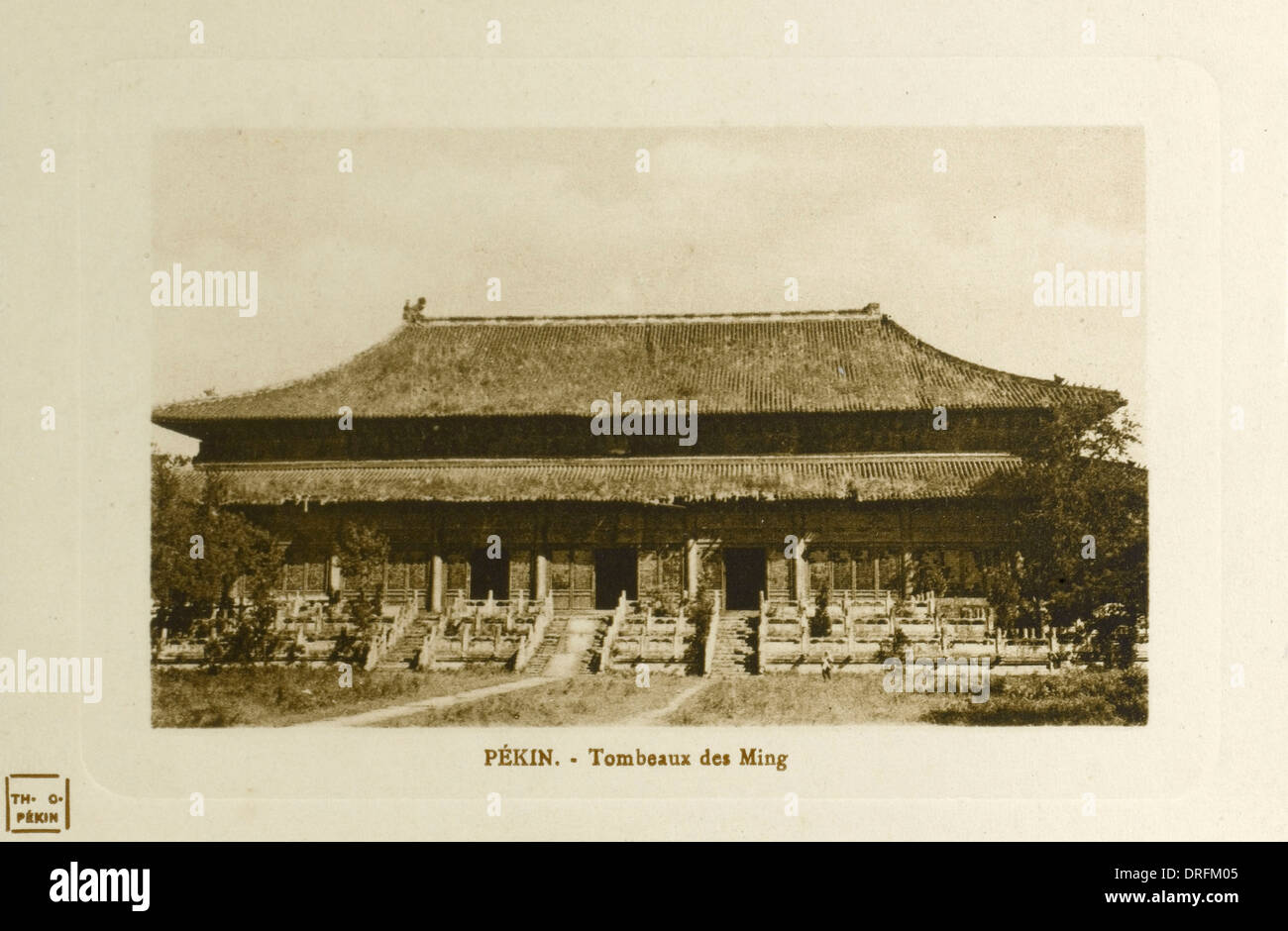 Beijing, Chine - Les Tombeaux des Ming Banque D'Images
