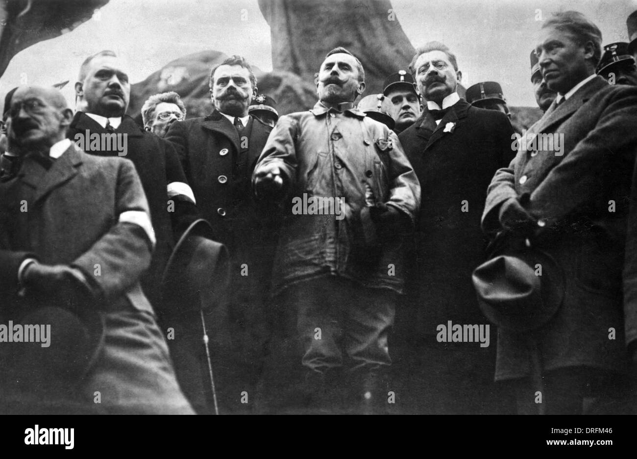 Les politiciens tchèques, Old Town Square, Prague Banque D'Images