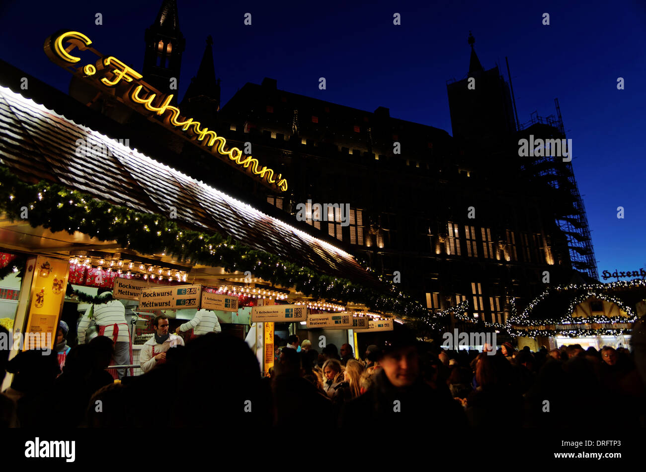 Aachen christmas market Banque de photographies et d’images à haute résolution Alamy