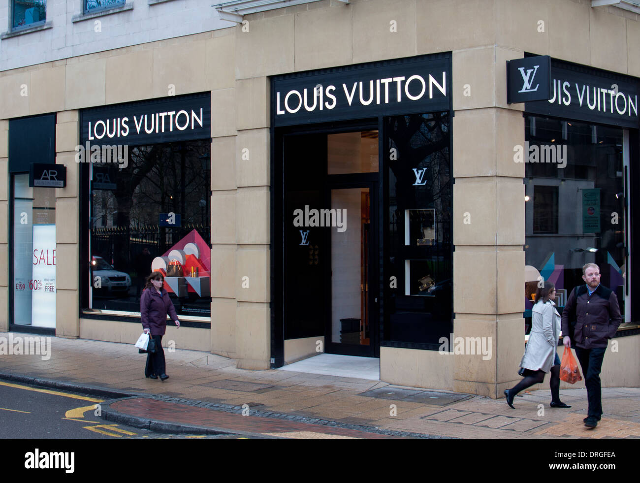 Louis Vuitton store, Birmingham, UK Banque D'Images