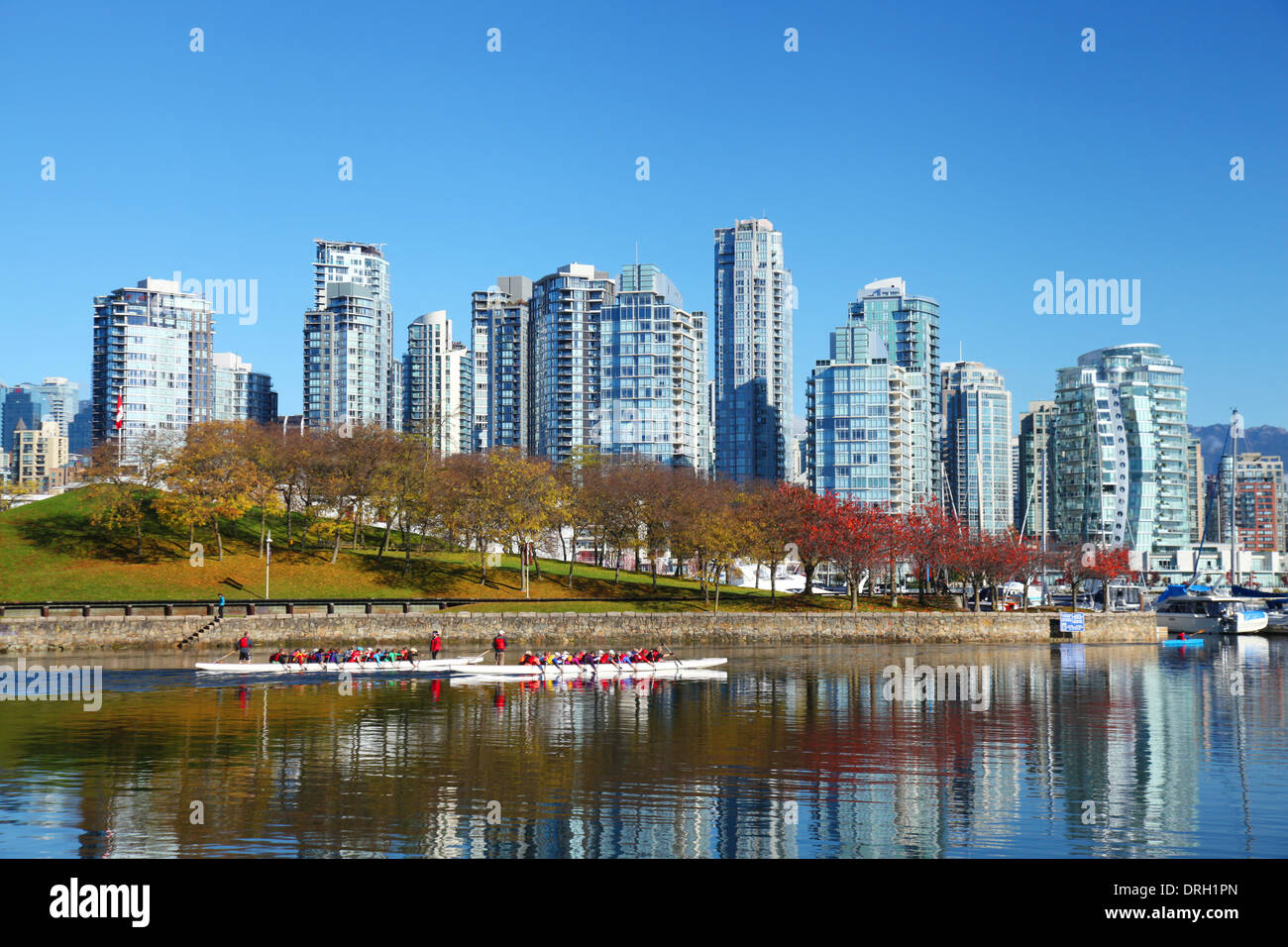 Vancouver en Colombie-Britannique, Canada Banque D'Images