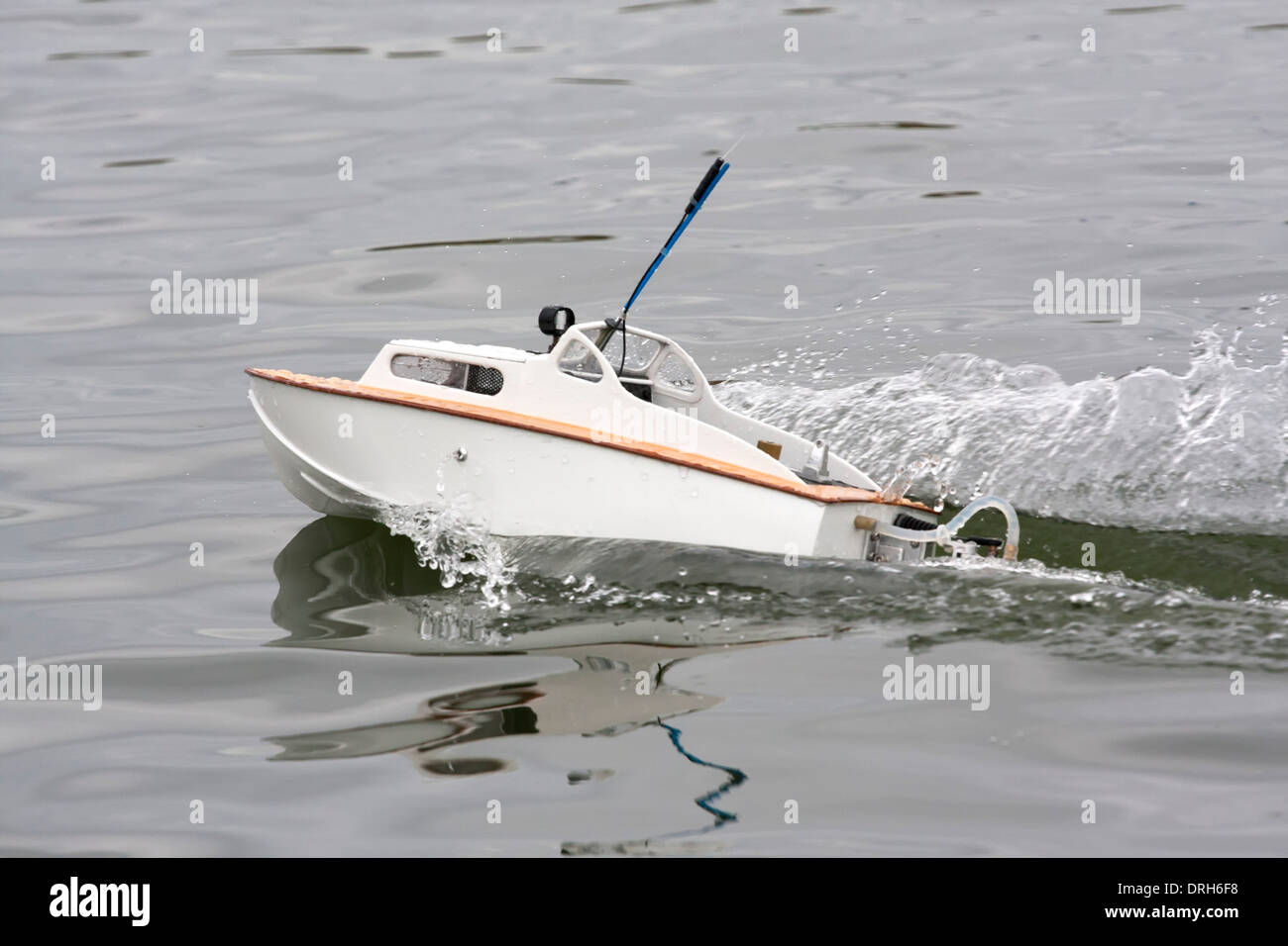 Nymphe de la mer modèle style motor yacht Banque D'Images