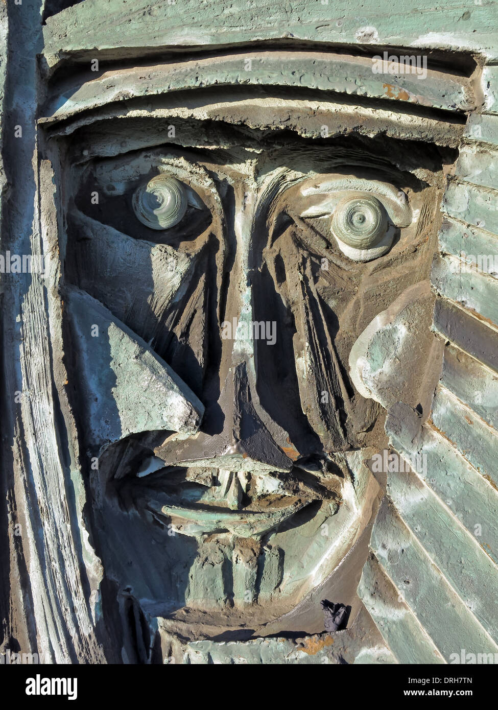 La porte ouest détail porte de cathédrale catholique Liverpool , espoir , St Merseyside England, UK - Mt Pleasant, Liverpool L3 5TQ Banque D'Images