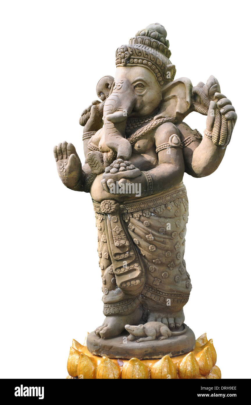 Le Dieu Indien Ganesha Banque D'Images