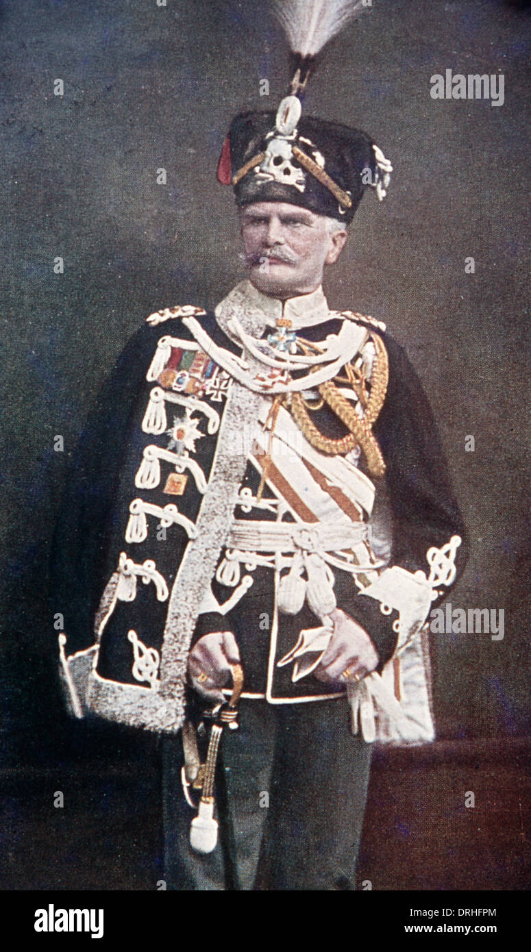 Le Maréchal August von Mackensen, officier de l'armée allemande Banque D'Images