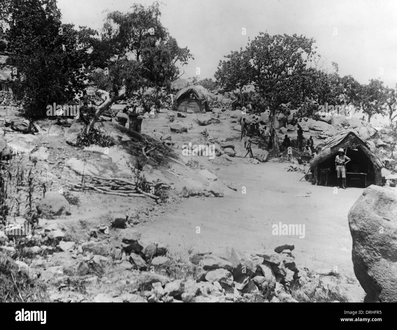 Haut de la colline de la Save, Mora, Cameroun, Afrique, WW1 Banque D'Images