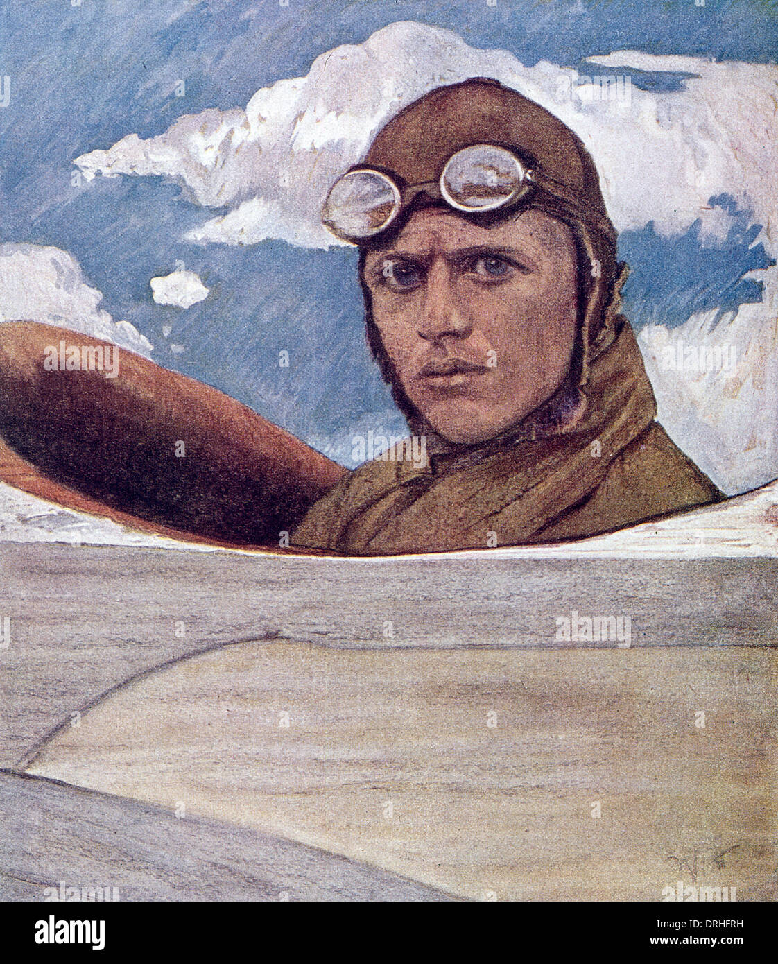 Oswald Boelcke, aviateur allemand, WW1 Banque D'Images