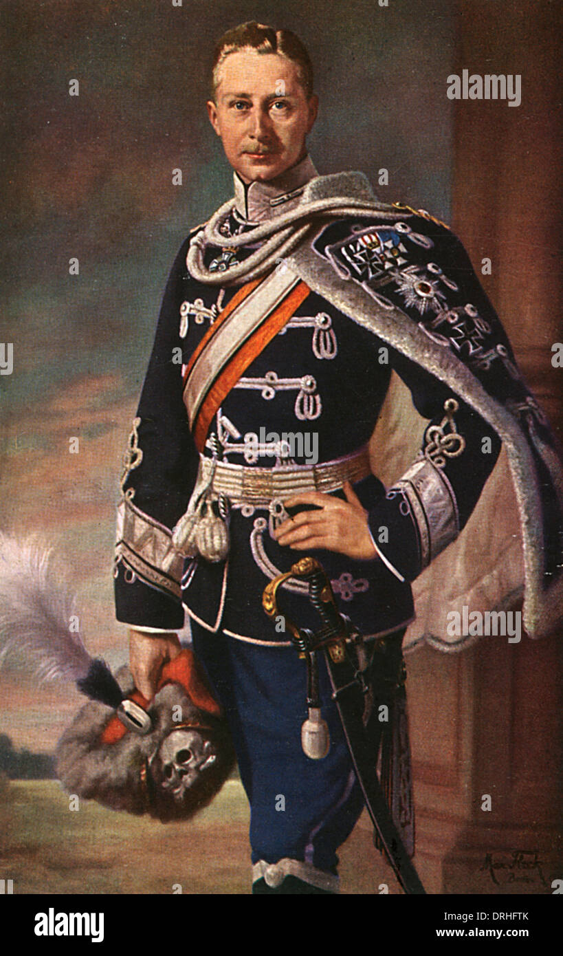 Le Prince Wilhelm de l'Allemagne Banque D'Images