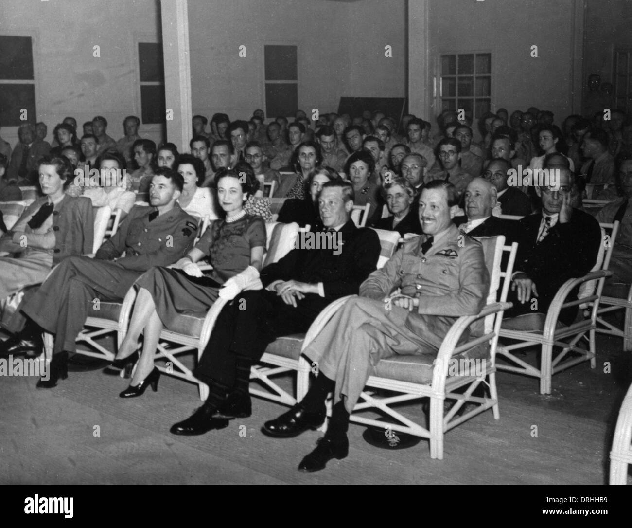 Le duc et la duchesse de Windsor aux Bahamas Banque D'Images