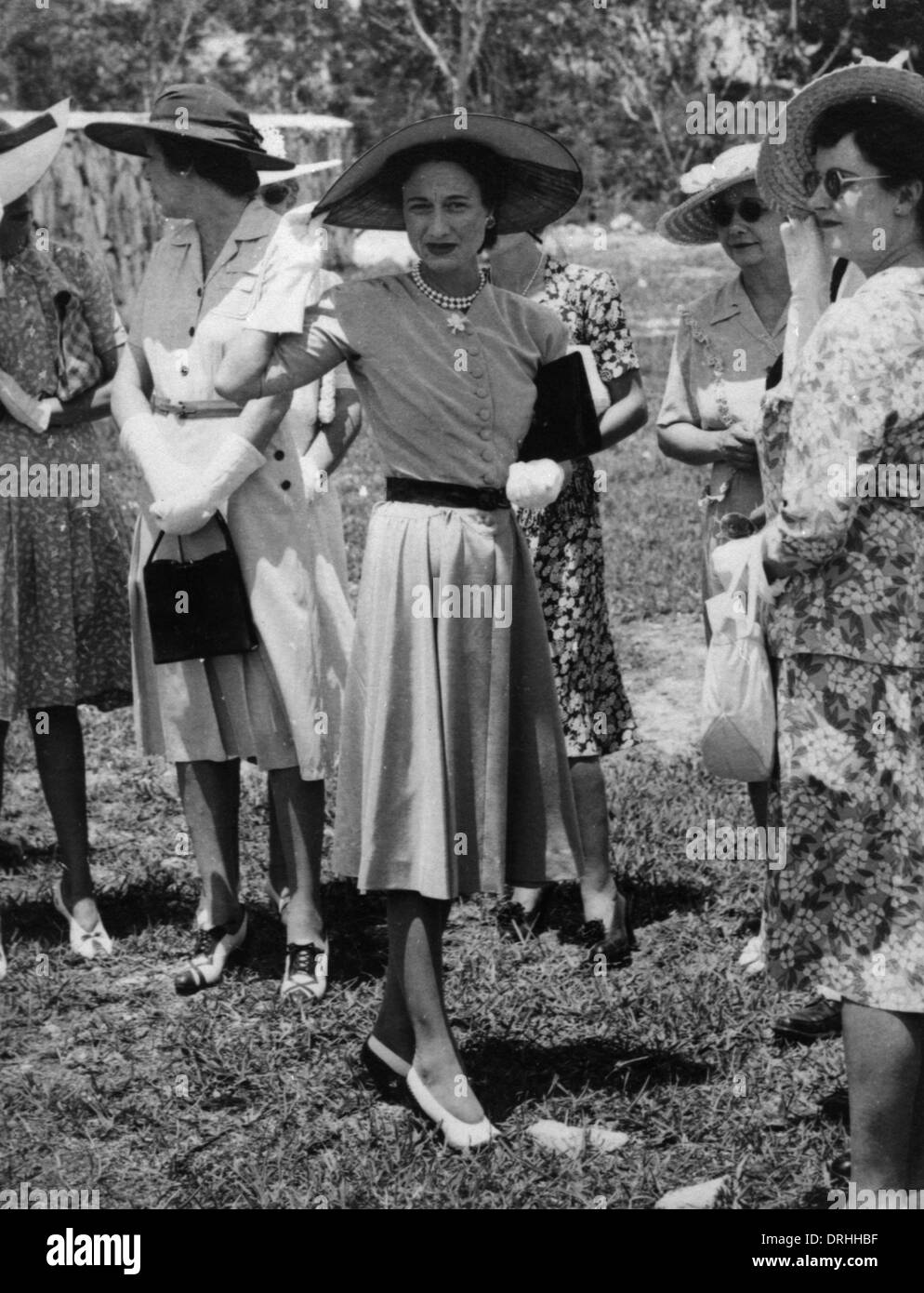 La Duchesse de Windsor aux Bahamas Banque D'Images